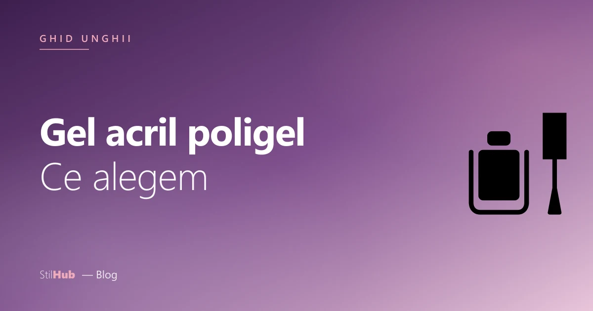 Gel vs acril vs poligel