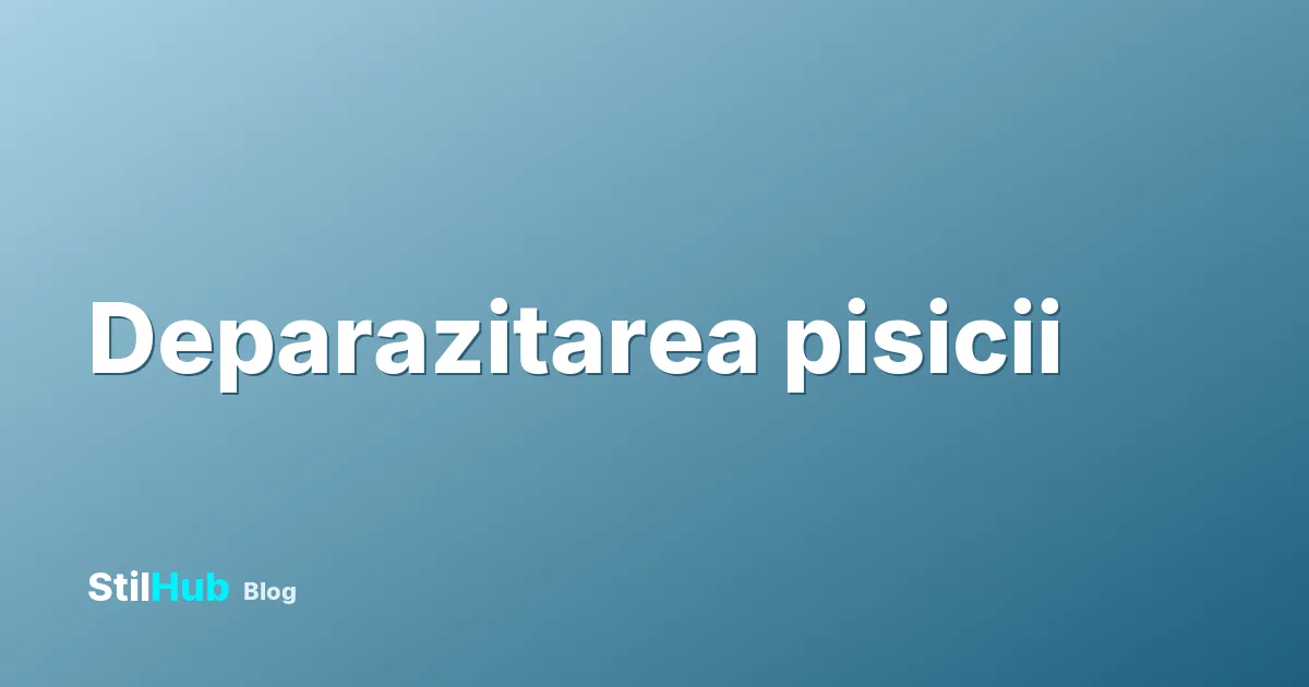 Deparazitare pisică: cât de des și cum se face corect