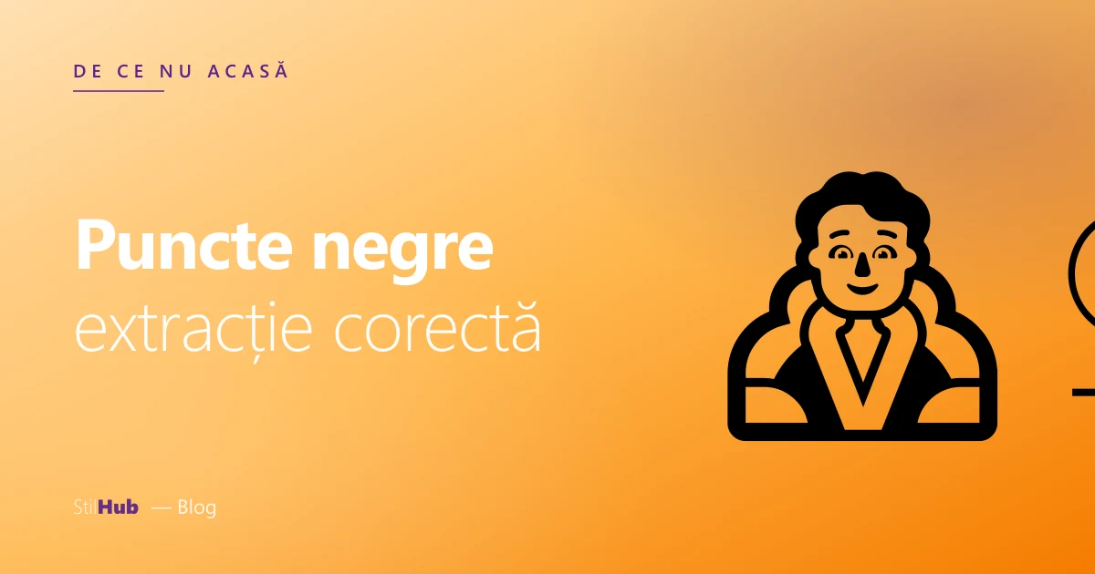 Puncte negre: nu acasă