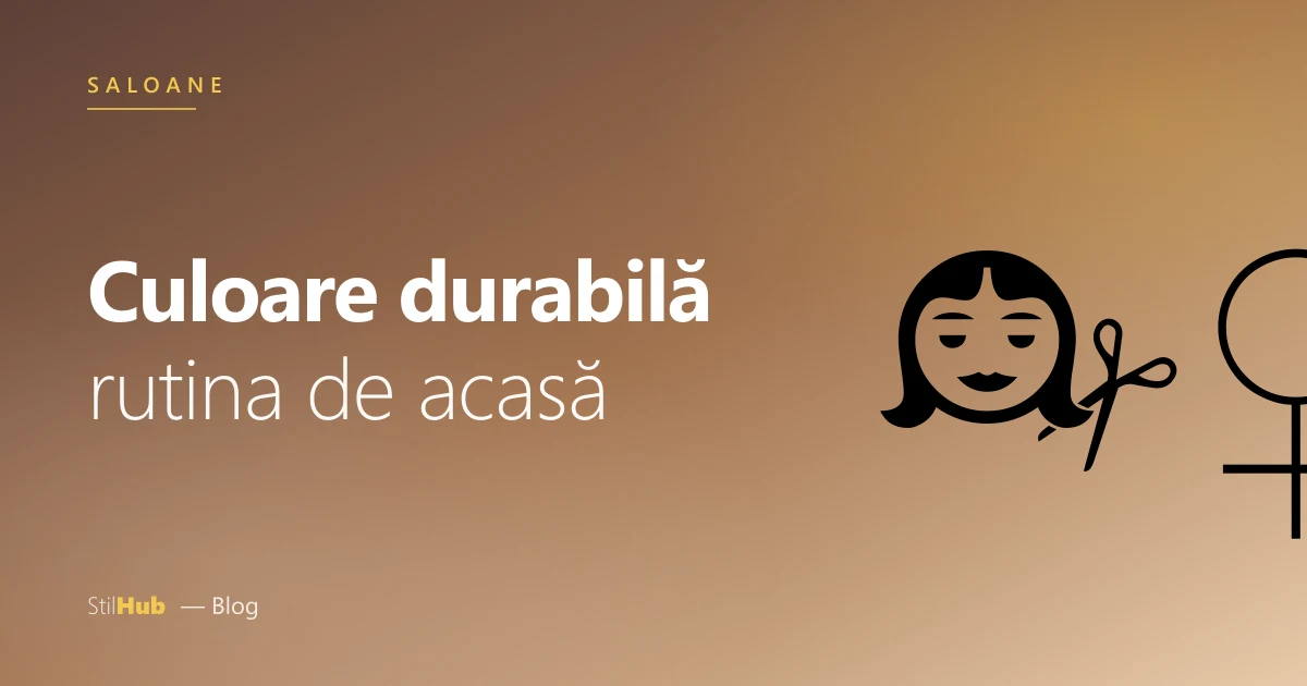 Întreținere păr vopsit