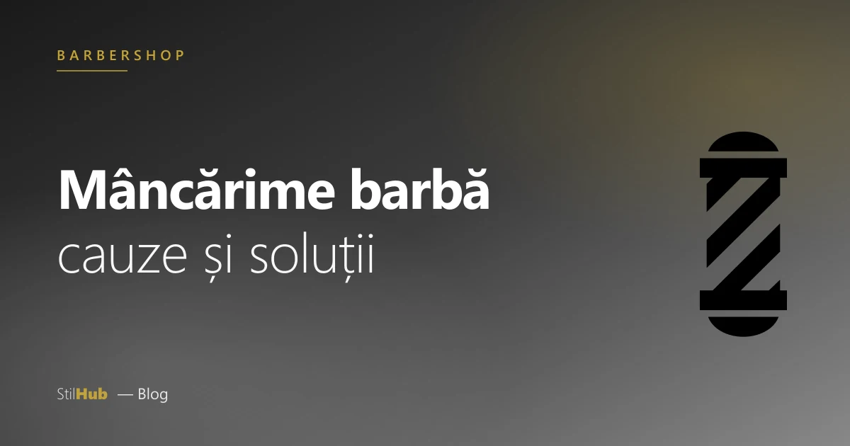 Mâncărime la barbă