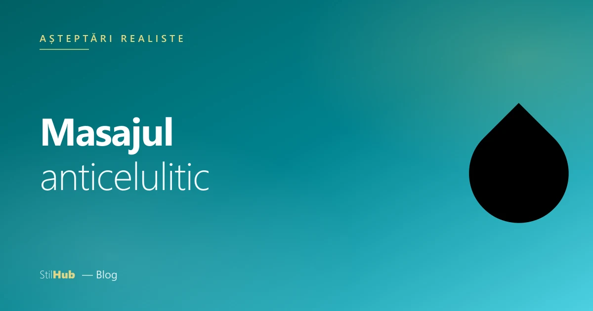 Masajul anticelulitic