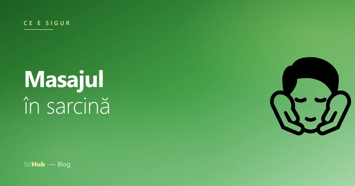 Masajul în sarcină