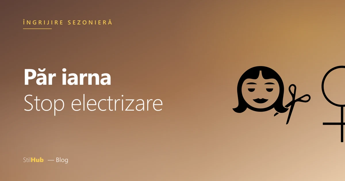 Păr iarna electrizare uscăciune
