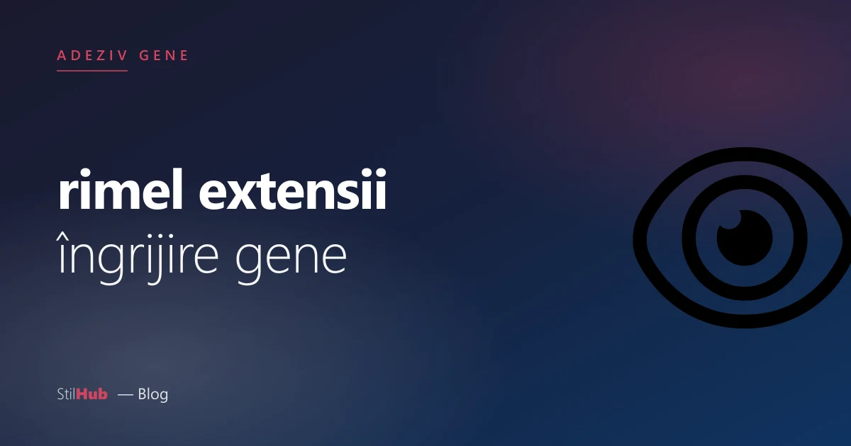 Rimel pe extensii