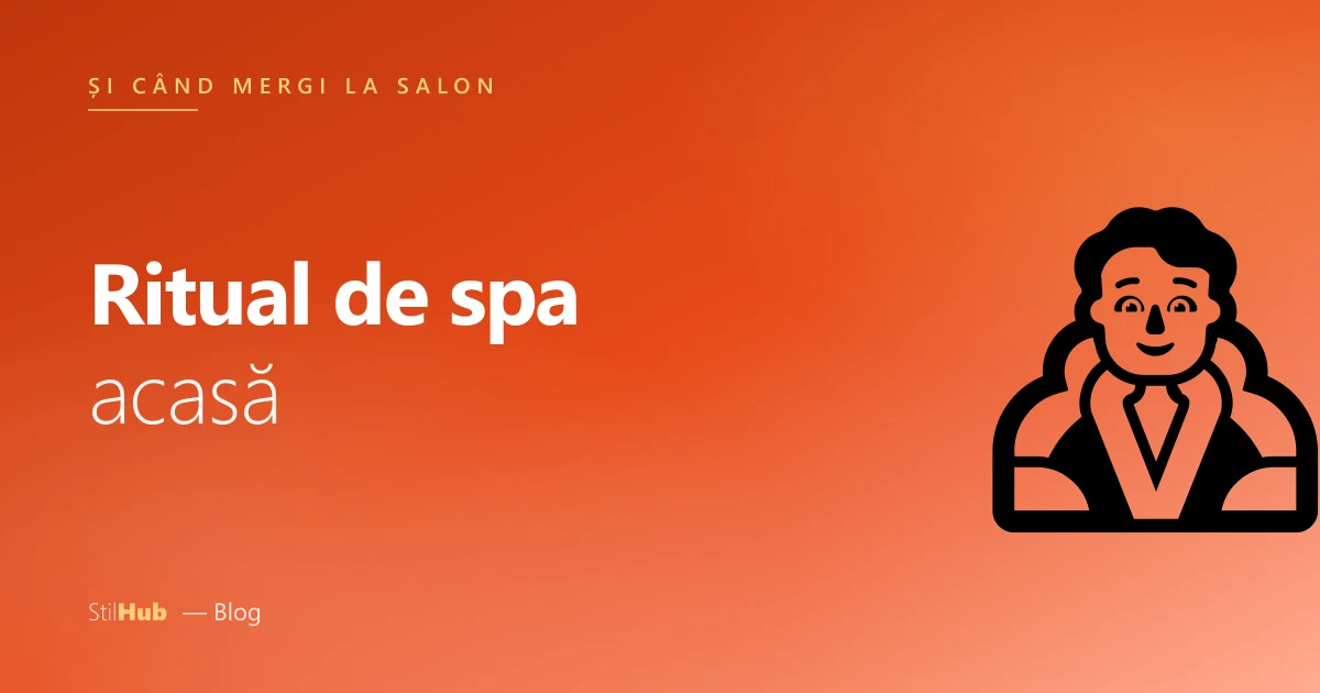 Ritual de spa acasă