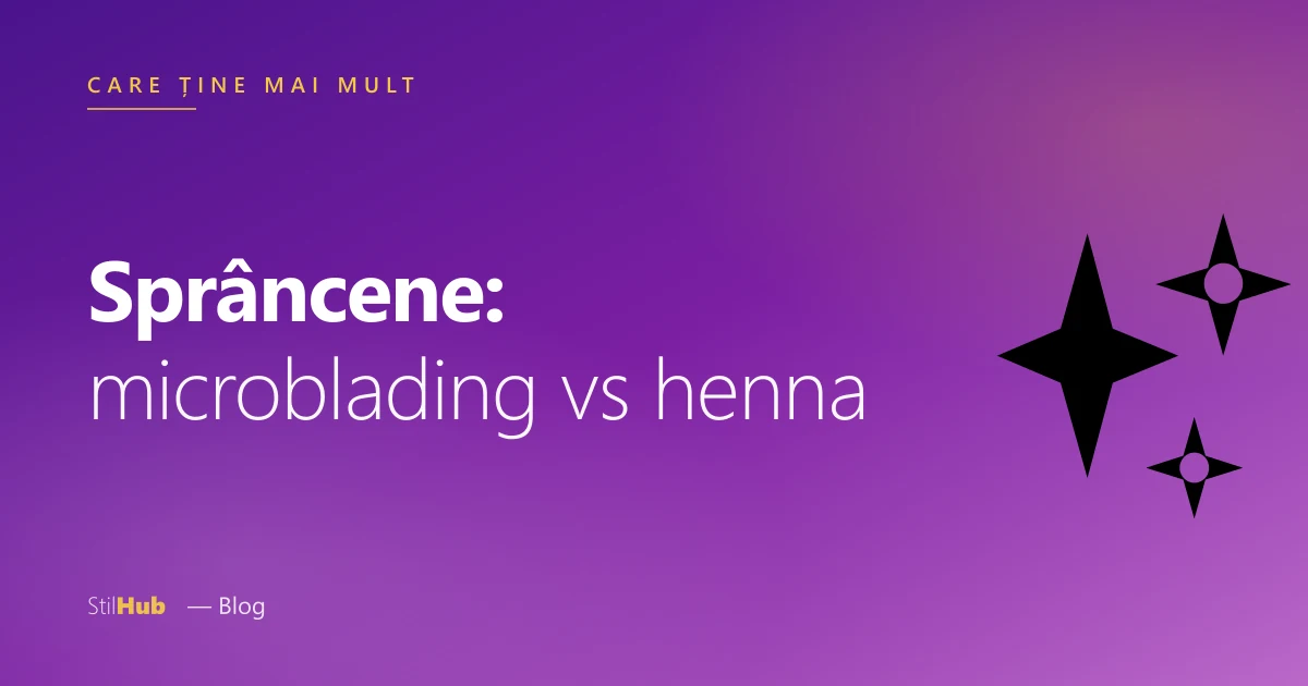 Microblading vs henna sprâncene