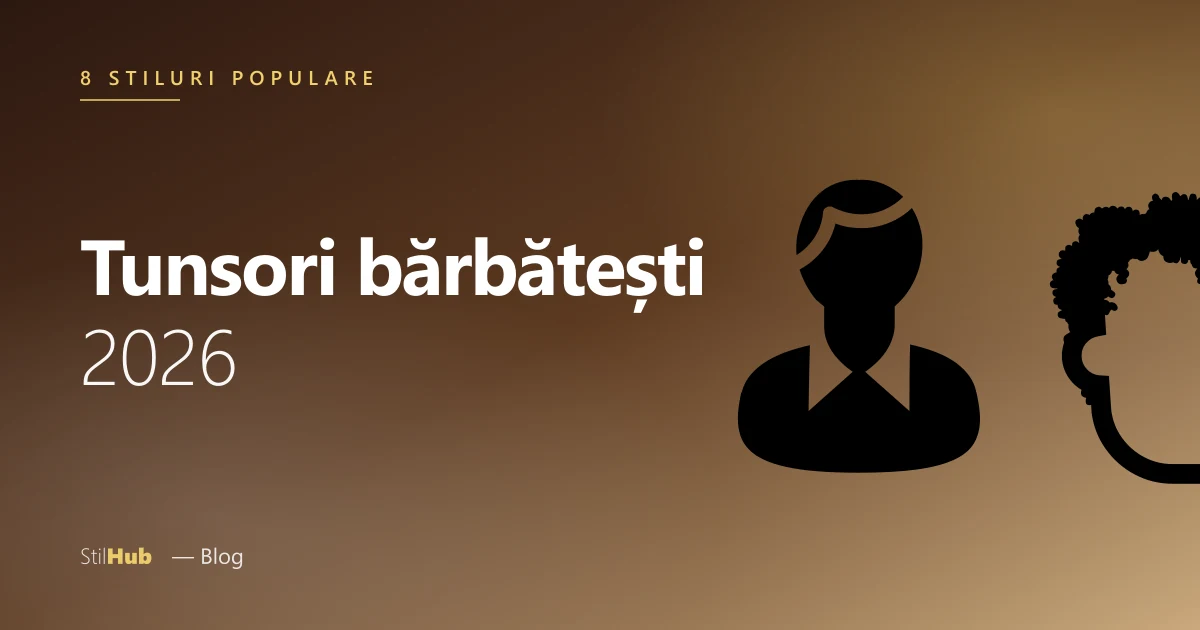 Tunsori bărbătești 2026