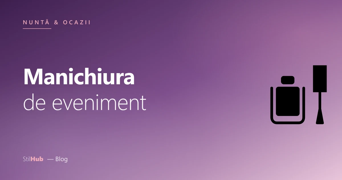 Manichiura de eveniment