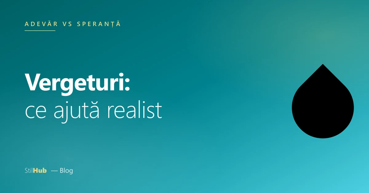 Tratamente pentru vergeturi