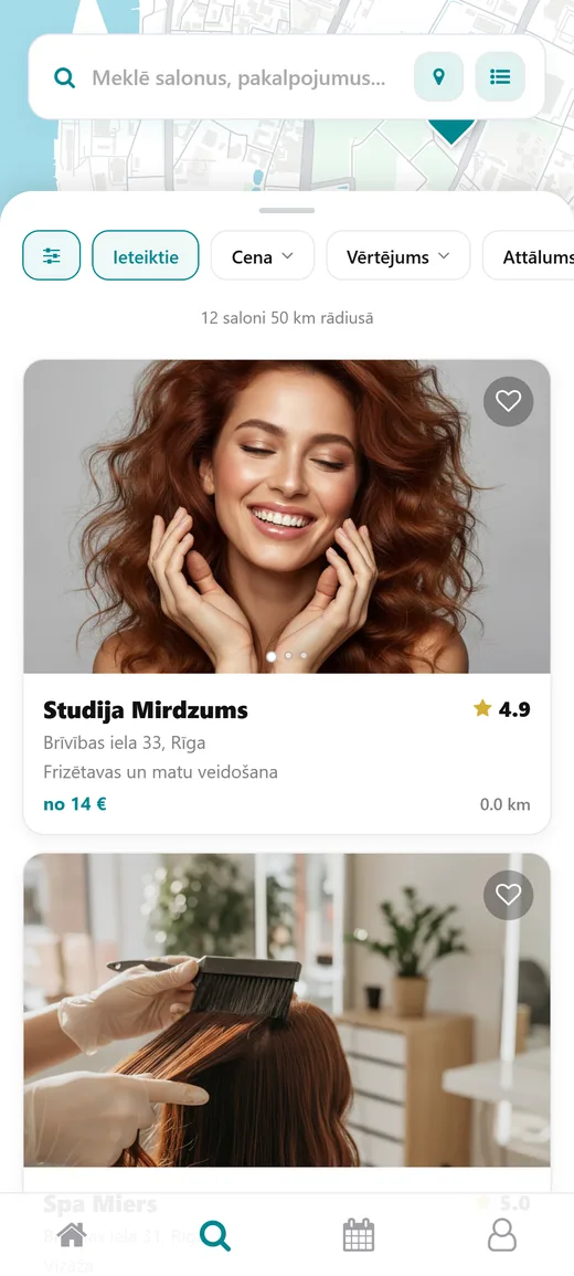 StilHub lietotne
