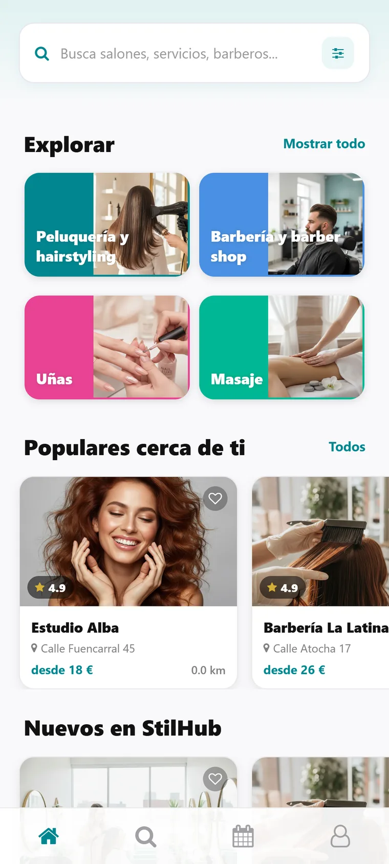 La app StilHub, citas en salones
